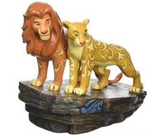 Disney Traditions 4040432 Figurine le Roi Lion Simba et Nala 15,5 cm