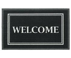 HMT 555001 Paillasson Polyamide Gris 80 x 50 x 0,5 cm