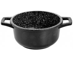 Home Pierre Faitout AntiadhÃ©rent, Pierre, Noir, 16 cm