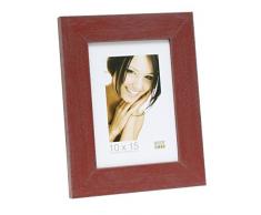 Deknudt Frames S49BW4 Cadre Photo Bois Peint Rouge Foncé 10 x 15 cm