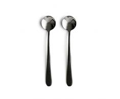 Windsor Carded 2MLWSR/C Ensemble de 2 louches Mini, Acier Inoxydable, Miroir, 12 x 2,5 x 1 cm