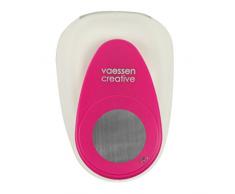 Vaessen Creative Perforatrice de Papier, Taille L, Cercle, Pour Projets DIY, Scrapbooking, Création de Cartes et Plus