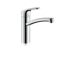 Hansgrohe Mitigeur de Cuisine Focus E² Chromé Bec Orientable 360° et Débit 12l/min 31806000