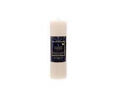 Shearer Candles Bougie Pilier en Cire dabeille Parfum Miel Ivoire 25 x 8 cm