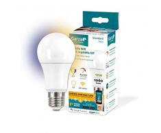 Garza Smarthome Ampoule LED WiFi CCT 12 W standard E27 Intelligente et programmable, changement dintensité et de tonalité, contrôle par voix et application, Alexa, iOS, Google, Android, 12 W, Blanc