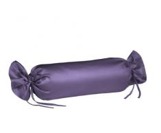 Fleuresse 9100-6062 Taie de Taie de traversin Satin Maco Couleurs Uni 40 x 15 cm Violet