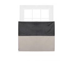 Umbra Blackout Panel. Système de Rideau entièrement occultant et Isolant, sans perçage, 122x142 cm, Gris Anthracite.