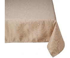 Lovely Casa Kolam Nappe, Polyester, Lin, 140 x 140 cm