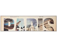 Unique Tapis VN01 Postcard Tapis Vinyle Argent 180 x 50 cm