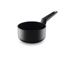 Castey Titanium Full Induction Casserole avec poignÃ©e, Aluminium, Noir, 16Â x 13Â x 8.5Â cm
