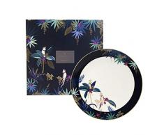 Sara Miller London Assiette ronde Cockatoo Portmeirion 30,5 cm