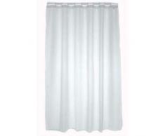 Blue Canyon Rideau de Douche en Tissu Blanc uni 180Â cm x 180Â cm
