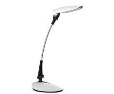 Aluminor NEWTON 1 LT B Lampe de Bureau LED, Métal, Intégré, 7.4 W, Blanc