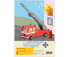 Pebaro - 356S - Pièce Chantournée Maquette - Camion de Pompiers