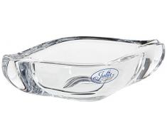 Cendrier en Cristal au Plomb, Solide et Moderne, de 10,5Â cm de la Collection Aljulia 2579Â 