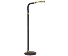 EASYmaxx 07925 daylight Lampe de Bureau de Jour Laiton Marron FoncÃ©