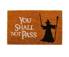 getDigital Paillasson You Shall Not Pass - Tapis de porte de haute qualitÃ© avec scÃ¨ne de fantaisie cÃ©lÃ¨bre - Multicolore - 60 x 40 cm