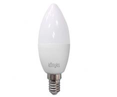 Konyks Antalya E14WR, Ampoule connectée LED RGB WiFi, E14, 350 Lumens, 4.5W, 16 millions de couleurs, compatible avec Alexa ou Google Home, aucun Hub nécessaire, Automatisations faciles