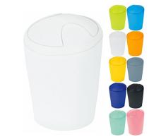 Spirella 10.14960 Move Poubelle PM PolypropylÃ¨ne Blanc