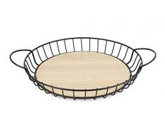 Lacor 61139 61139 Corbeille à Fruits Ronde Basse Fer Acier