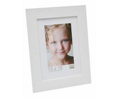 Deknudt Frames S226K1-40.0x50.0 Cadre Photo Basic, Blanc Large, Bois, 40 x 50 cm