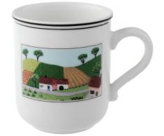 Villeroy & Boch Design Naif Rue villageoise Tasse à café, 300 ml, Hauteur: 9,1 cm, Porcelaine Premium, Multicolore