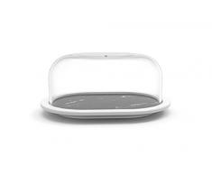 Zak! designs 1304-160 Osmos Beurrier, marbre Noir/Blanc