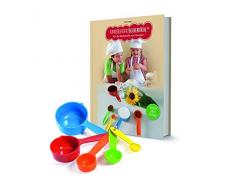 Kinderleichte Becherküche Enfants légère Tasse Cuisine 03636 Kit de Pâtisserie 6 pièces pour Enfants avec Verre doseur