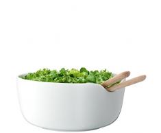LSA International 24Â cm Dine Bol et serveurs en chÃªne, Blanc