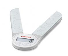 Soehnle 66226 Genio Balance de cuisine Plastique Blanc 12 x 27 x 3 cm