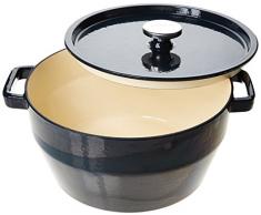 Pyrex - SlowCook - Cocotte Ronde en Fonte Compatible tous feux dont Induction Ã 28 cm