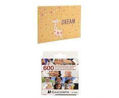 EXACOMPTA Album Photos Livre 30 Pages Blanches - Format 28,5x22cm - Baby Jaune