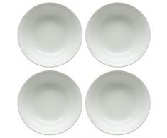 Maxwell Williams & 20 cm Porcelaine Basics Bol Ã pÃ¢tes/Soupe-Lot de 4