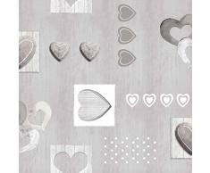 Nappe TCVALENTINGRIS Ronde 1,38 m