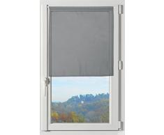 Lovely Casa RA1290007 Lisa Paire Brise Bise Polyester Anthracite 60 x 45 cm