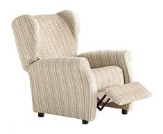 Martina Home Mejico Housse de Fauteuil élastique Relax 32x42x8 cm Beige