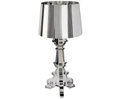 Kartell Bourgie Lampe de Table, Paquet de 1 piÃ¨ce, Chrome, Polycarbonate