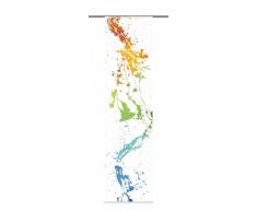Home Fashion 87521-704 Blanca Panneau Japonais Polyester Multicolore 245 x 60 cm