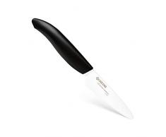 Kyocera FK-075-WH BK, Céramique, Blanc/Noir, Petit couteau doffice 7,5 cm