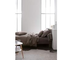 TODAY Drap Housse Jersey 160x200, 100% Coton, Bronze