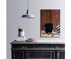 Bonamaison Décoration Murale Impression sur Toile, Dimensions: 50 x 70 Cm - Conçu et fabriqué en Turquie