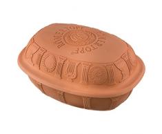 Römertopf - 140 05 - Plat à Four - Terre Cuite - 4 à 6 Personnes - 3,5 litres
