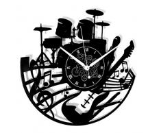 Instant Karma Clocks Horloge Murale en Vinyle LP 33 Tours idÃ©e Cadeau Vintage Faite Main Maison Guitare Musique Clavier Batterie