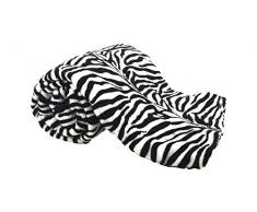 ForenTex Microfibre Velours Toucher Doux Multifonction pour CanapÃ© Lit L3010 Rayure Noire