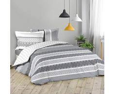 douceur dintÃ©rieur parure 3 piÃ¨ces 240x220 cm (2to 50 x 70 cm) geola