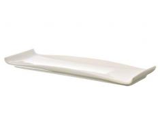American Metalcraft WLD15 Assiettes rectangulaires en porcelaine 38,1 x 12,7 cm