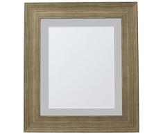 FRAMES BY POST Hygge Bear Creek Affiche de Photo Cadre, Plastique, Bear Creek Brown, 9 x 7 Image Size 6 x 4 inches