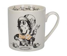 V&A C000049 Mug Alice au pays des merveilles dans une boîte cadeau Motif chapelier fou en porcelaine
