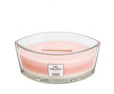 WoodWick Ellipse Trilogy bougie parfumée avec mèche Hearthwick, Ãvasion paradisiaque