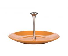 Kaleidos Classique Plateau à Fromage avec Manche 31 cm Céramique Forte Aluminium Orange 31 x 31 x 16,5 cm